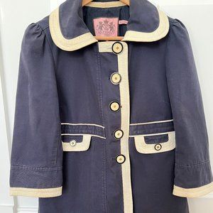 Juicy Couture Navy Coat